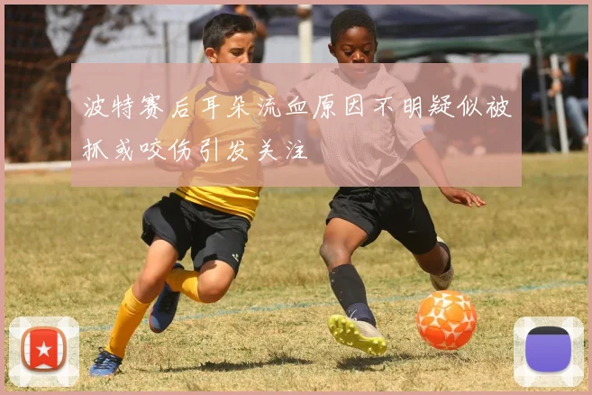 波特赛后耳朵流血原因不明疑似被抓或咬伤引发关注